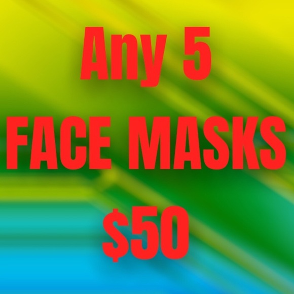 IN STOCK Fast Ship Black Skull Pink Rose Face Mask - Picture 8 of 8